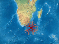 AKTUÁLNE: Indickým oceánom otriaslo silné zemetrasenie. Africká a Antarktická platňa sú v pohybe