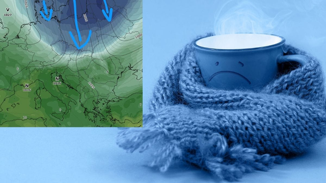 Zima vtrhne opäť na Slovensko vo veľkom. Jazyk studeného vzduchu zasiahne Slovensko