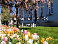 Počasie na zajtra, piatok 1. mája: Po mrazivej noci sa konečne oteplí, teploty vystrelia vysoko