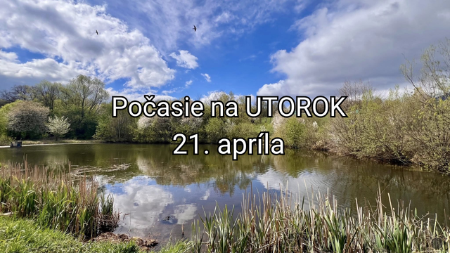 Počasie na zajtra, utorok 21. apríla: Zostane chladno. Platia výstrahy pred snežením