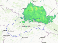 Prichádzajú zrážky a po 17:00 aj sneženie. Na apríl ide o nezvyčajné množstvo