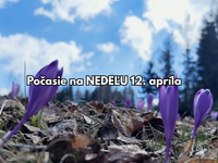 Počasie zajtra, v nedeľu 12. apríla: Bude slnečno a konečne aj teplejšie