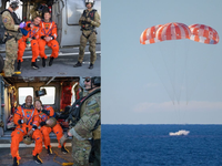 Misia je na konci: Posádka Artemis II sa šťastne vrátila na Zem