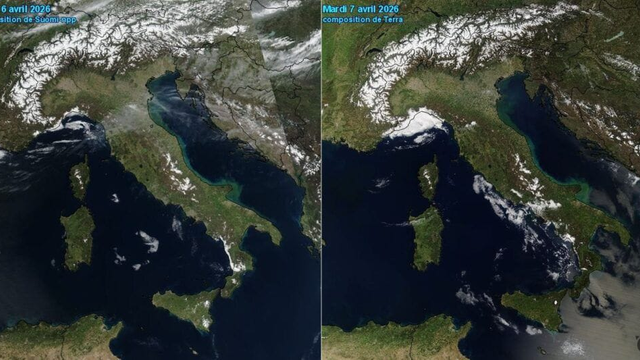 Tieto satelitné snímky Jadranského mora šokovali aj odborníkov
