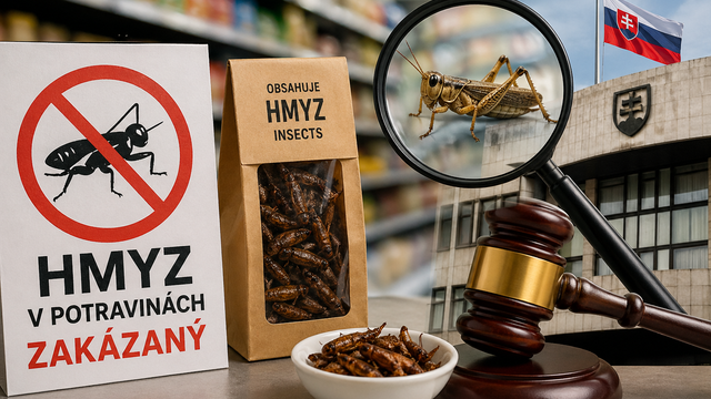 Parlament schválil zákaz hmyzu v potravinách. Potravinári o žiadnom nevedia