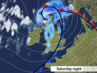 Dave udrie plnou silou na Britské ostrovy: Veľkonočný víkend prinesie víchricu a sneh