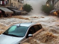 Zasahuje armáda, zablokované cesty a zaplavené polia. Povodne zasiahli juh Talianska