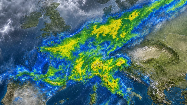 Európu zaleje DÁŽĎ, vydali dokonca výstrahy. MAPA dažďa poteší poľnohospodárov, ale nie tých slovenských