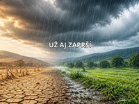 Predpoveď sa zmenila a počasie má pre Slovensko katastrofálne správy. Nad týmto zaplače každý poľnohospodár