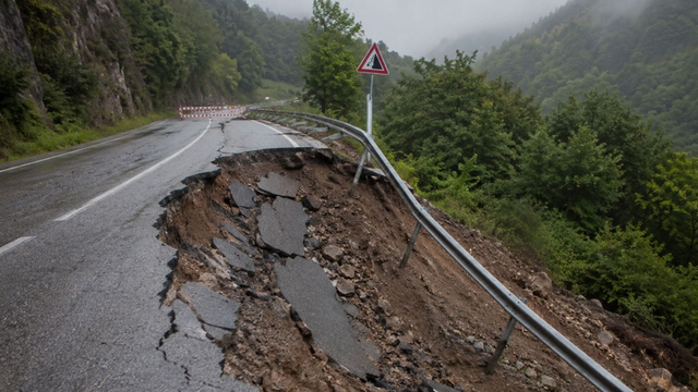 Lejaky na Slovensku pokračujú: Za Novákmi došlo k zosuvu pôdy, na východe voda strhla lešenie