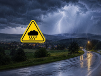 Pršať začne od 7:00. Po 15:00 udrú silné búrky a dážď naberie na sile