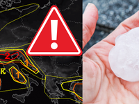 ESTOFEX varuje: Európu zasiahne séria nebezpečných búrok. Hrozia tornáda aj krúpy