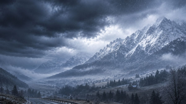 Slovensko čaká v utorok ochladenie a vrátia sa mrazy, miestami aj sneh. Vo vyšších polohách napadne 30 cm