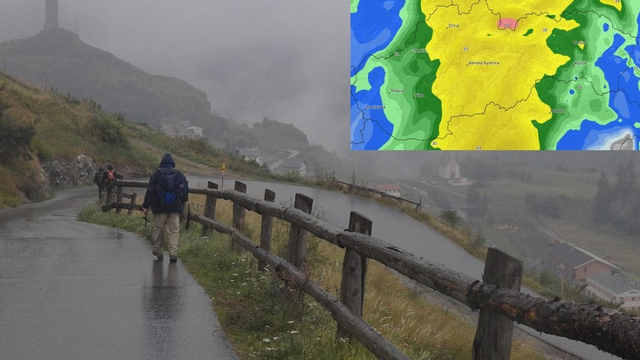 Zmenila sa predpoveď? Pozrite si, ako sa zmenili MAPY dažďa a kde naprší najviac