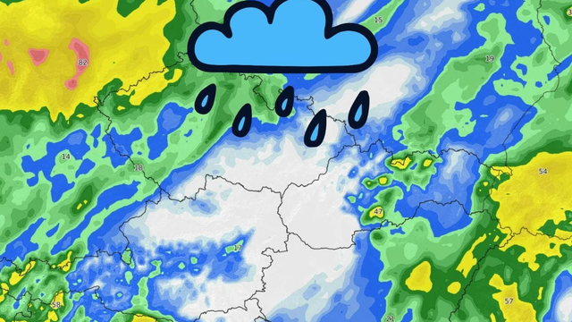 MAPA zrážok pre Slovensko ukazuje, že niekde konečne zaprší