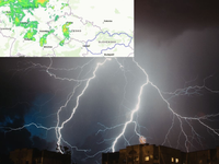 Za hranicami máme búrky aj výrazné zrážky. Radar nad Slovenskom je však zatiaľ čistý
