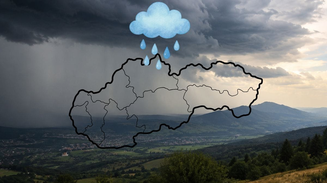 Kde dnes zaprší? Toto je predpoveď kraj po kraji
