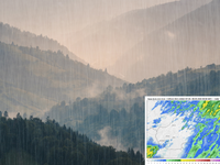 Na Slovensku spadlo aj 50 mm zrážok. Toto je MAPA oblastí, ktoré zalial dážď