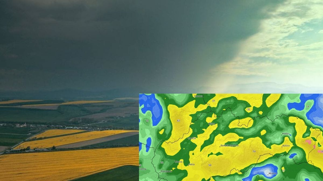 Slováci, tešte sa. Prichádza k nám najvýdatnejší dážď za posledné týždne a prinesie až 60 mm zrážok