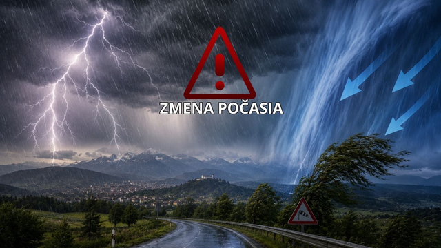 Búrky, vietor, lejak a aj mrazy. Pozrite si, čo nás už čoskoro čaká na MAPE