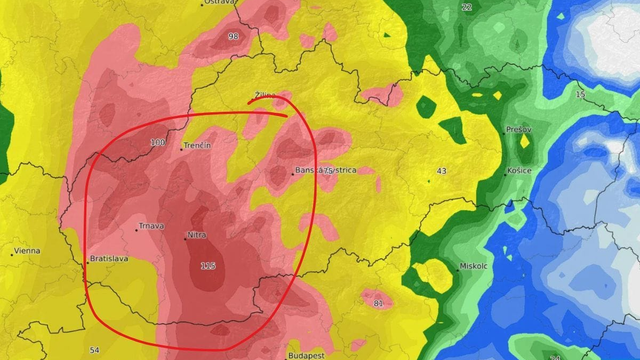 Najnovšia predpoveď má fantastické správy pre Slovensko. Spadnúť môžu mimoriadne úhrny