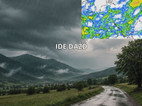 MAPA dažďa: Slováci, tešte sa. Na Slovensku nám konečne bude pršať