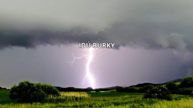 Búrky prídu už o pár hodín a presúvať sa budú cez tieto regióny. Takto to bude hodinu po hodine
