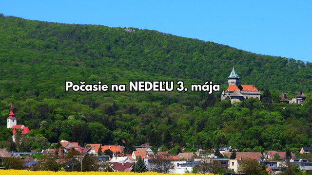 Počasie na nedeľu 3. mája: Zajtra nás čaká pravé leto bez kvapky vody