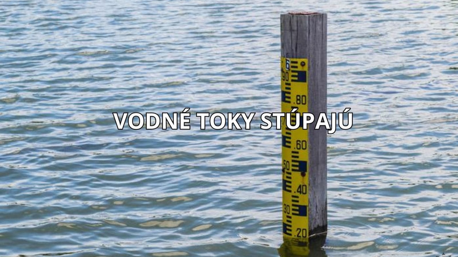 Vodné toky to už nedávajú, ale kulminujú. Prekračujú povodňové stupne ...