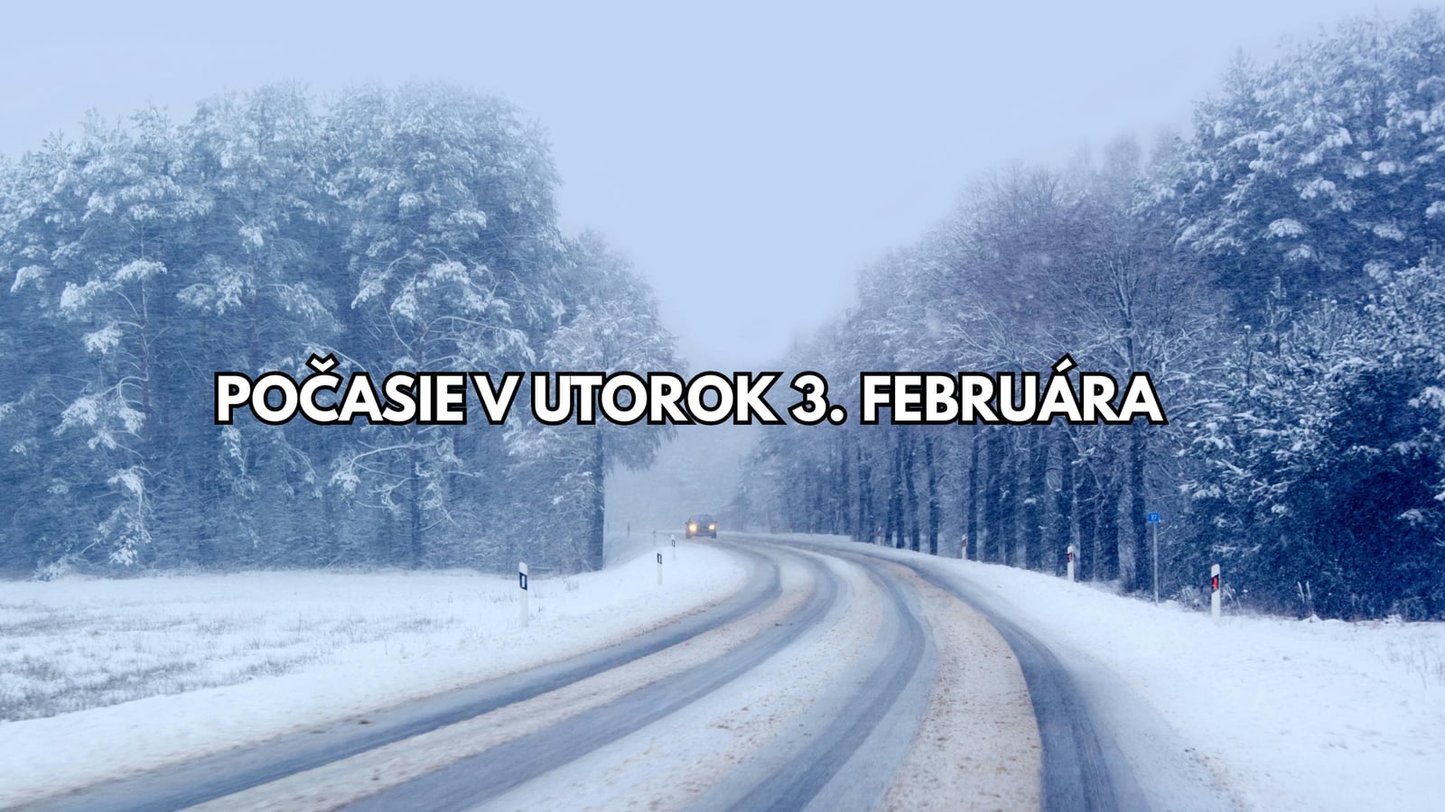Predpoveď na zajtra: Celý deň bude mrznúť a ráno príde sneženie. Pôjde ...