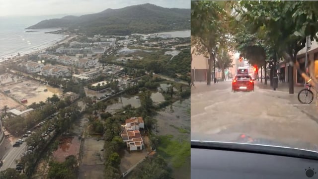 Dovolenka sa Slovákom skončila zle. Ibiza skončila pod vodou, z letiska ...
