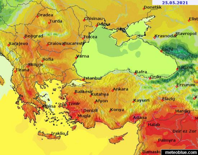 Zdroj: Meteoblue
