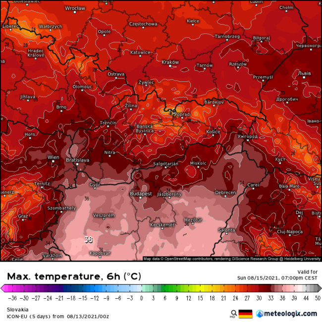 Teploty na Slovensku prekročia hranicu +30 °C